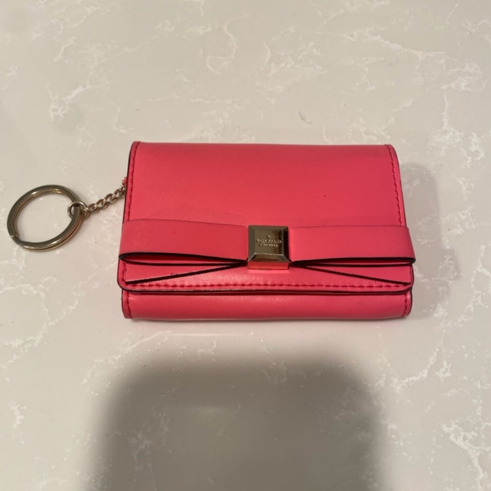 Kate Spade keychain mini wallet